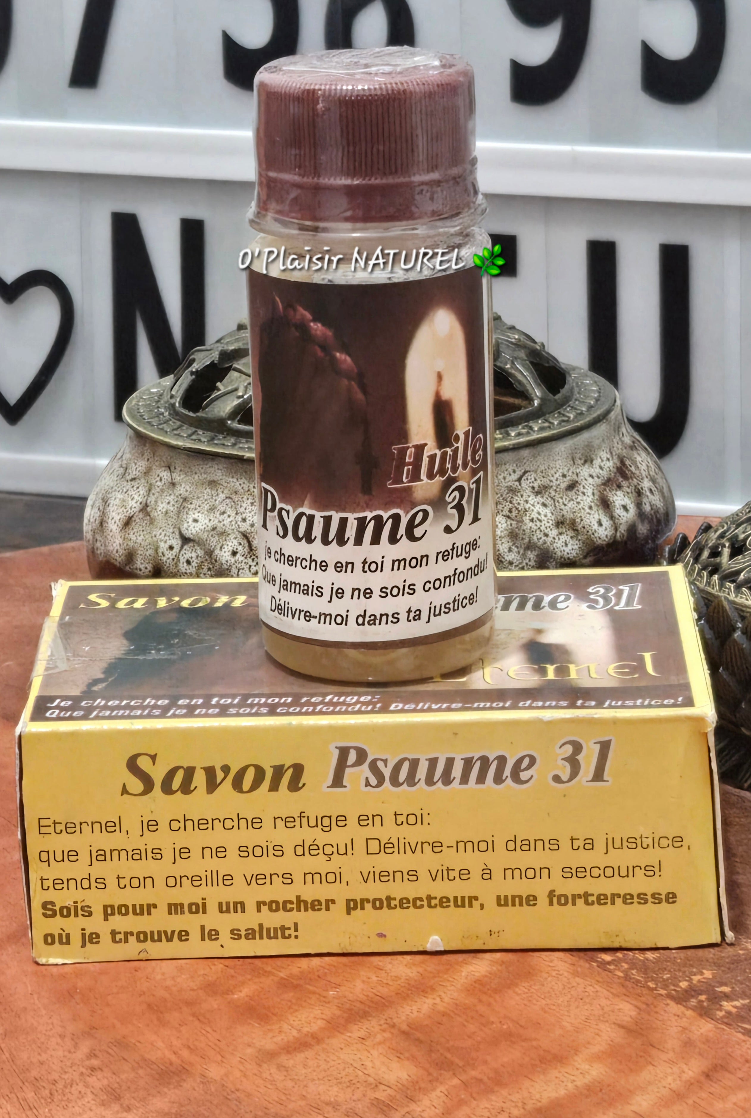 🌿 Savon + Huile Psaume 31