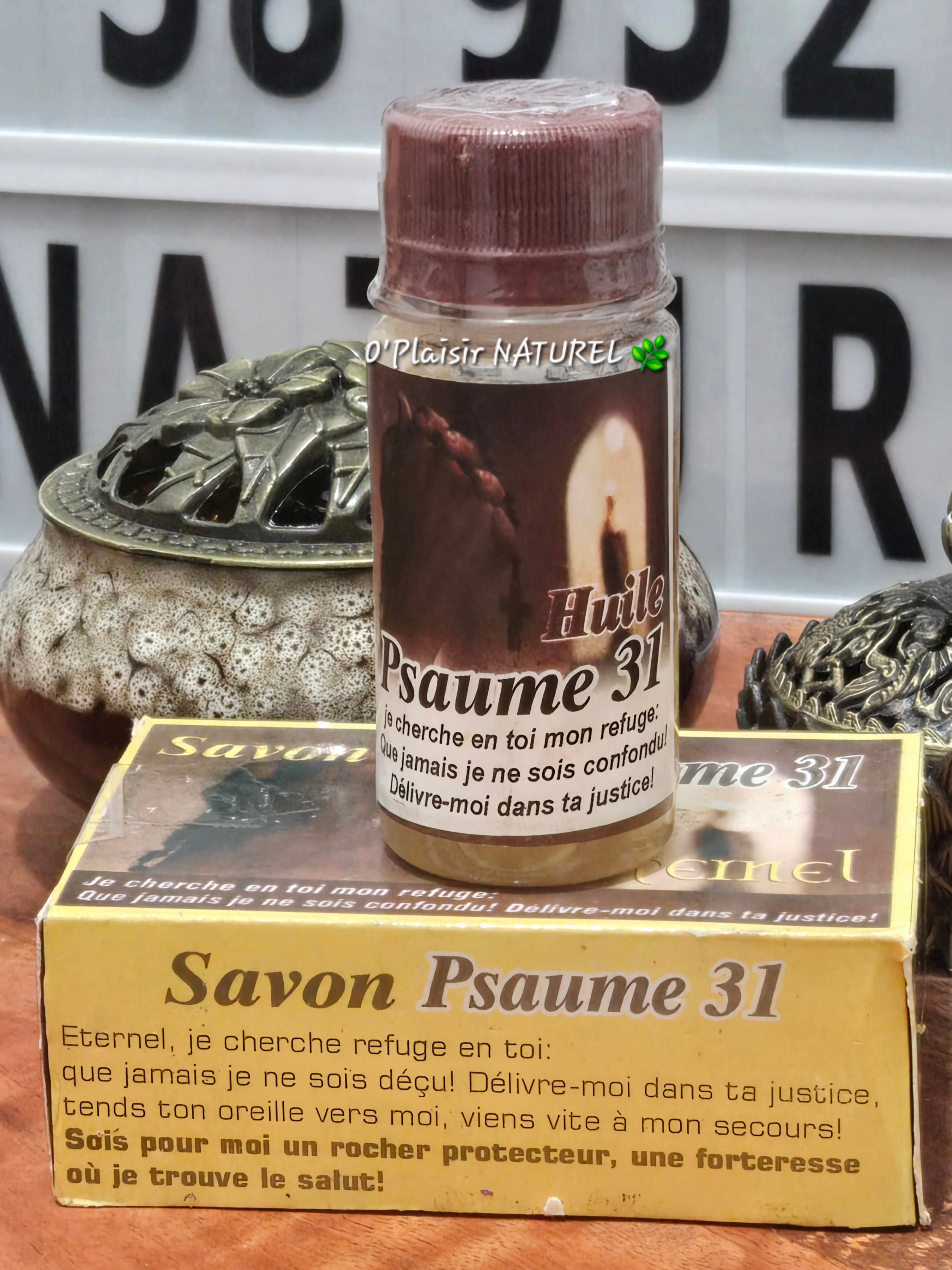 🌿 Savon + Huile Psaume 31