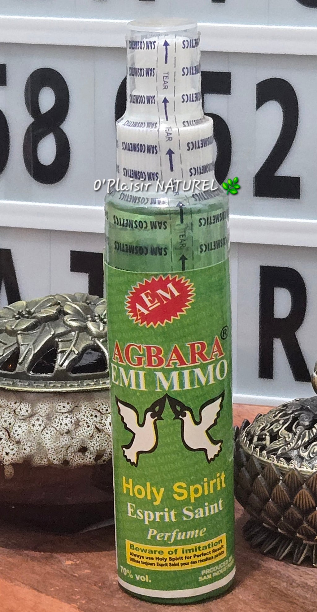 🌿 Parfum Holy Spirit – Agbara Emi Mimo