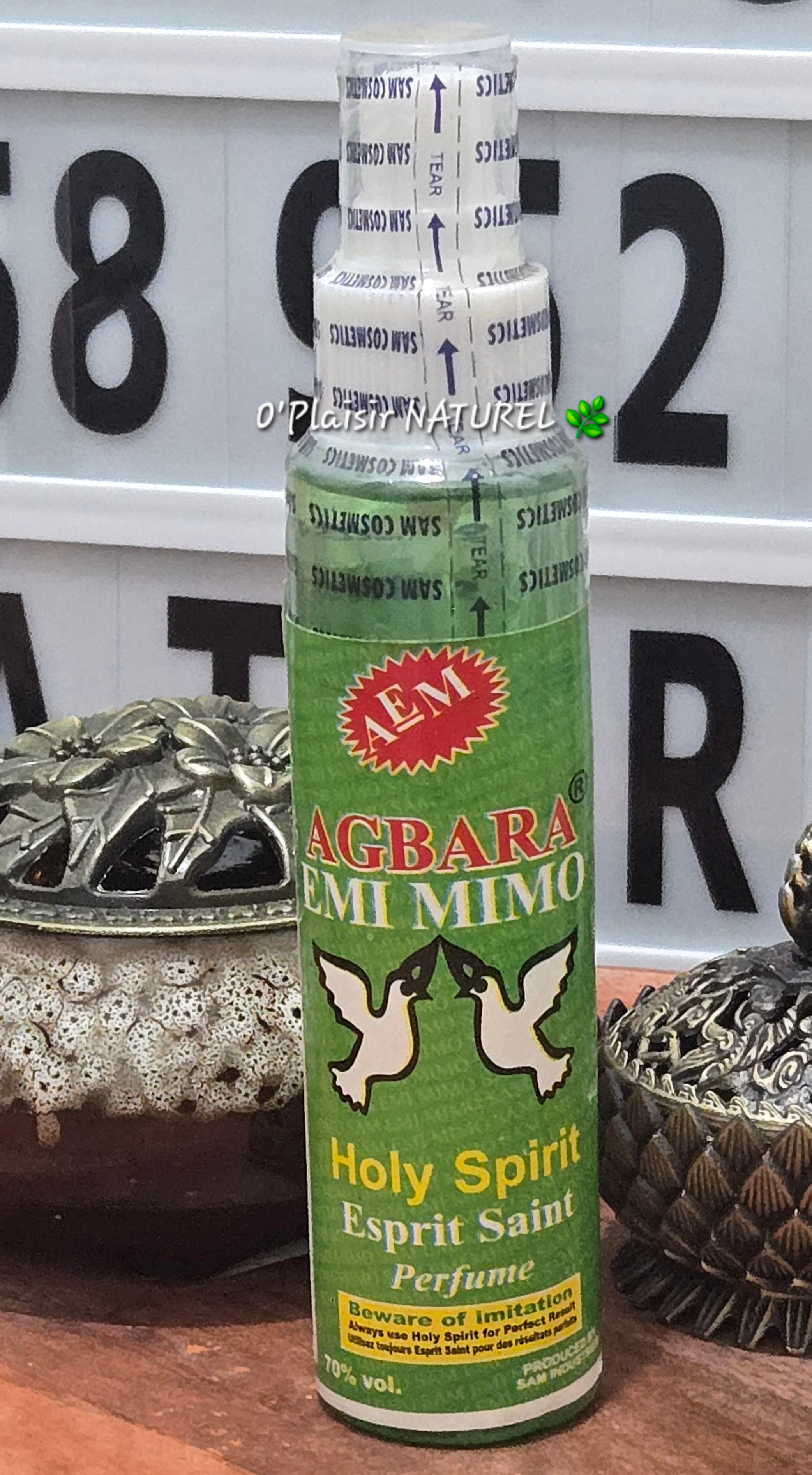 🌿 Parfum Holy Spirit – Agbara Emi Mimo