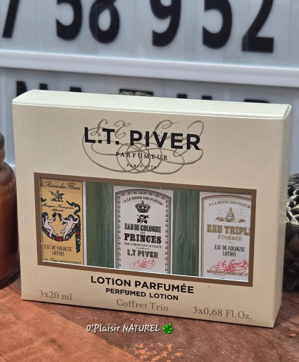 🌸 Coffret L.T. Piver – Lotion Parfumée Trio (3x20 ml)Élégance • Fraîcheur • Raffinement