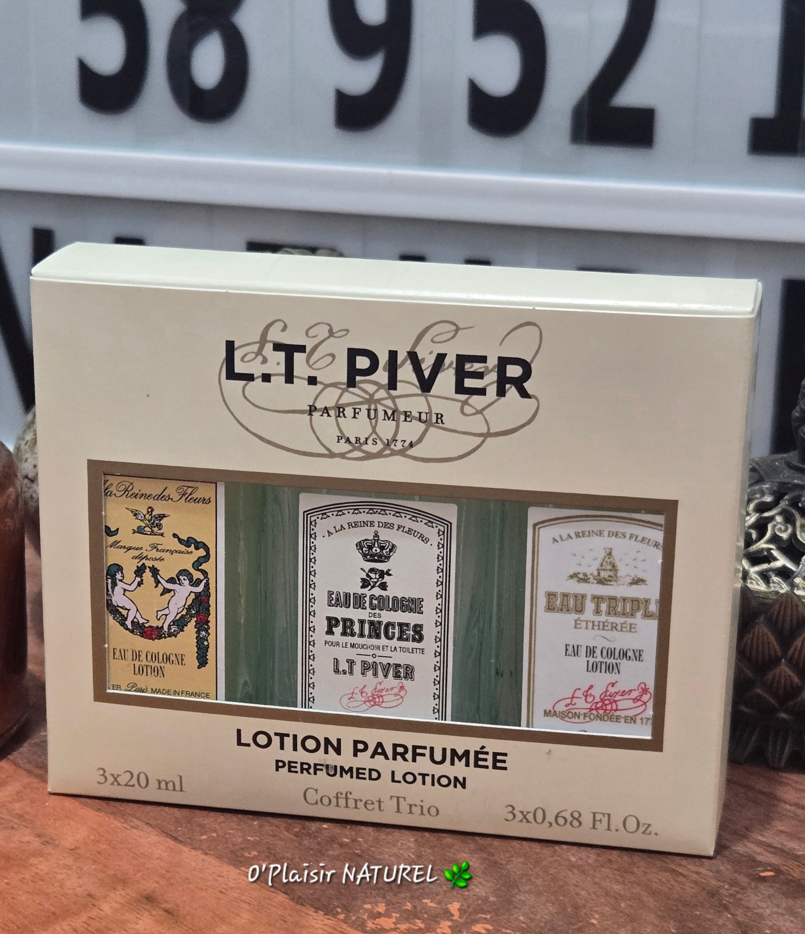 🌸 Coffret L.T. Piver – Lotion Parfumée Trio (3x20 ml)Élégance • Fraîcheur • Raffinement