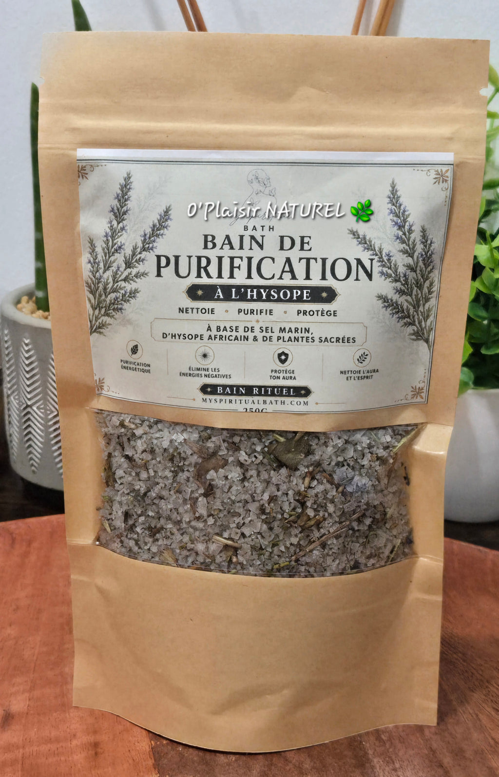 🌿 Bain de Purification à l’Hysope 🌿