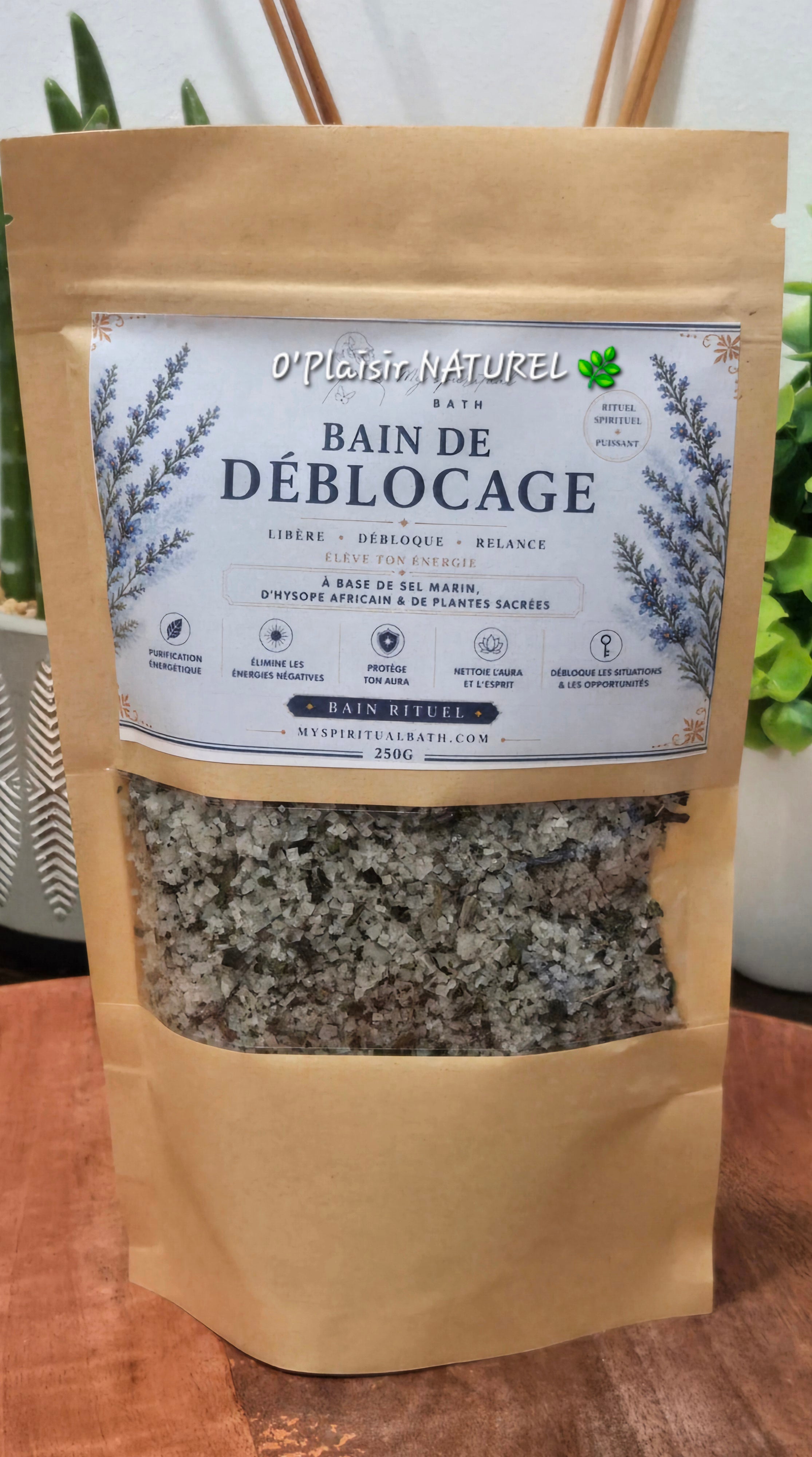 🌿 Bain de Déblocage à l’Hysope 🌿