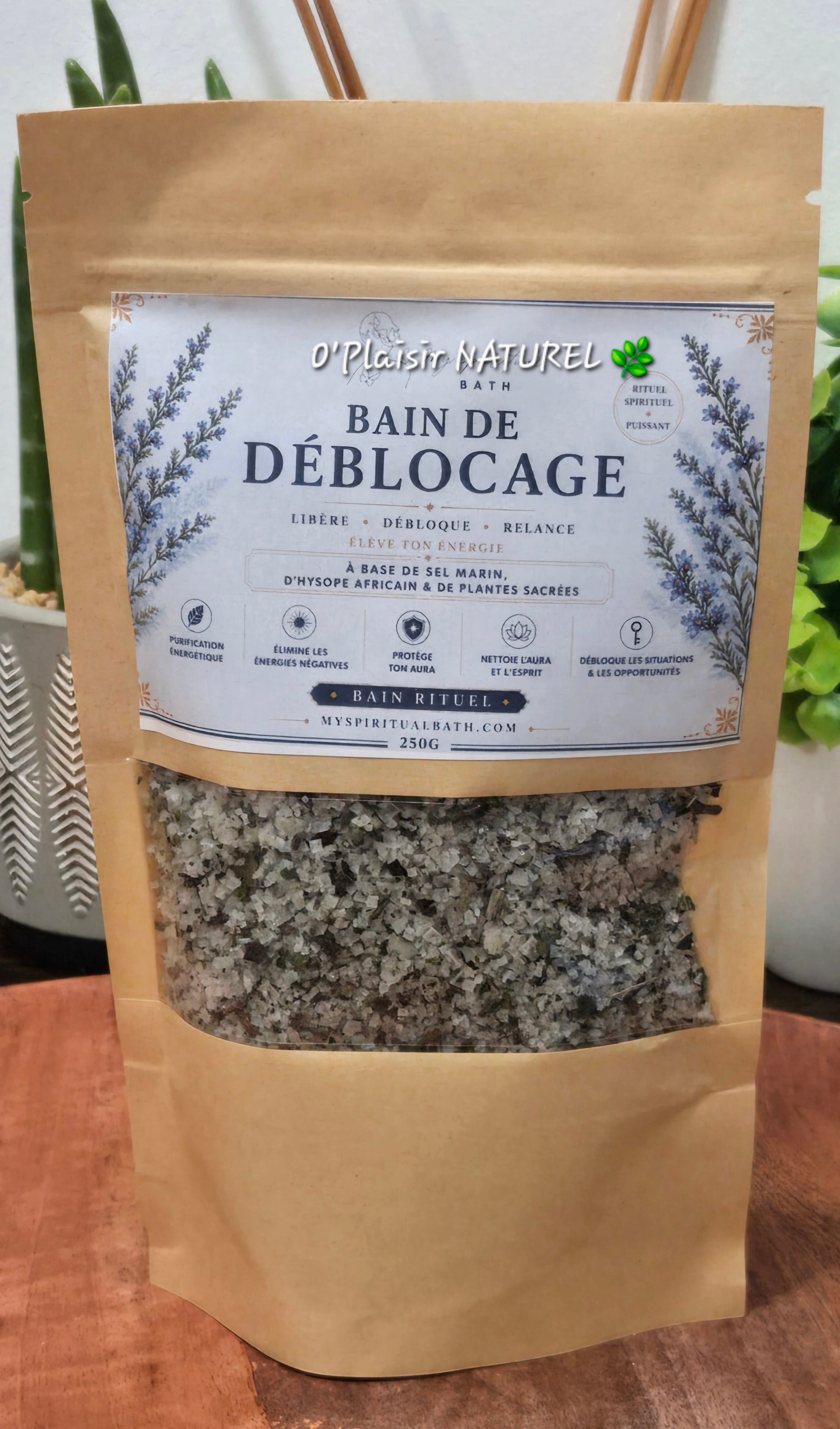 🌿 Bain de Déblocage à l’Hysope 🌿
