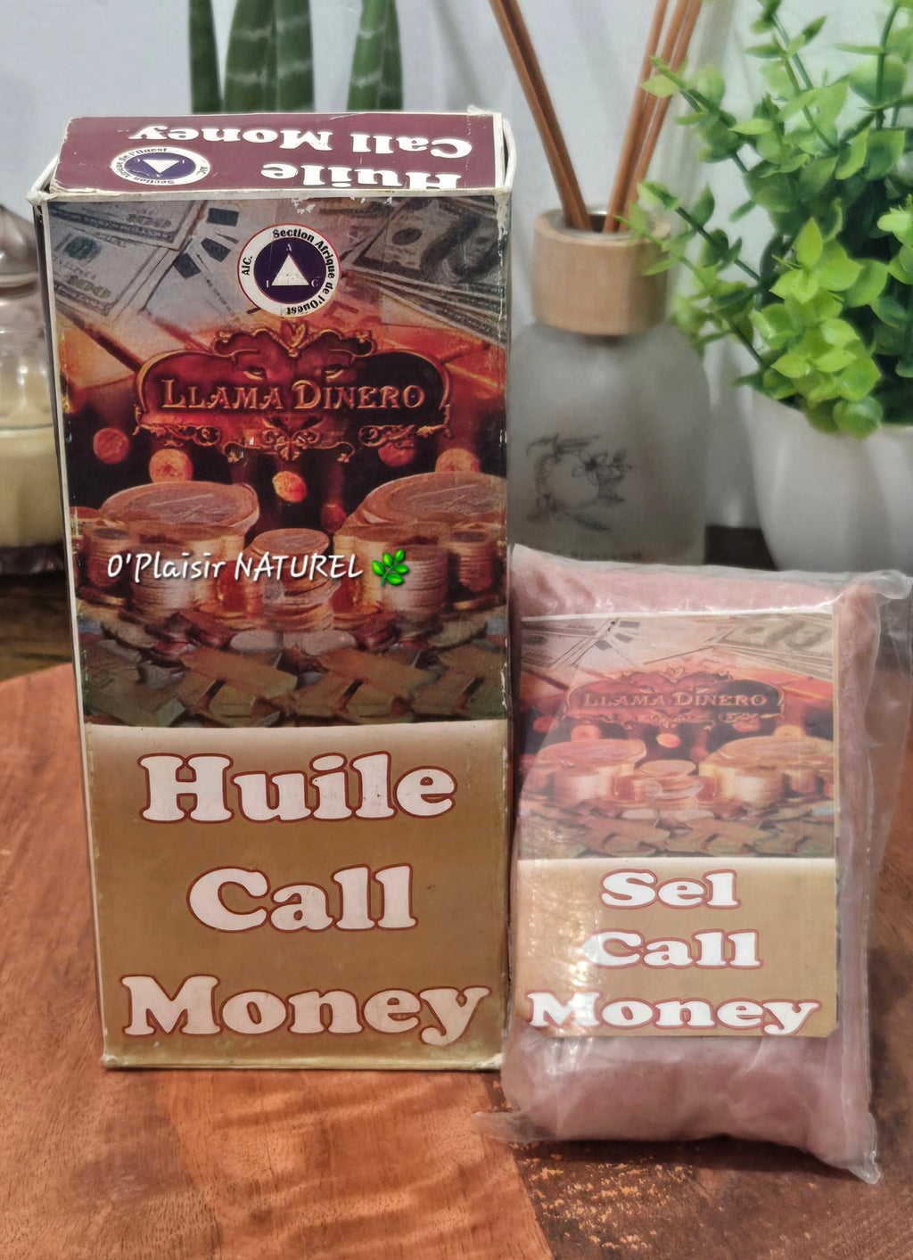 💸 Huile & Sel Call Money – Gamme Spirituelle d’Abondance 💸