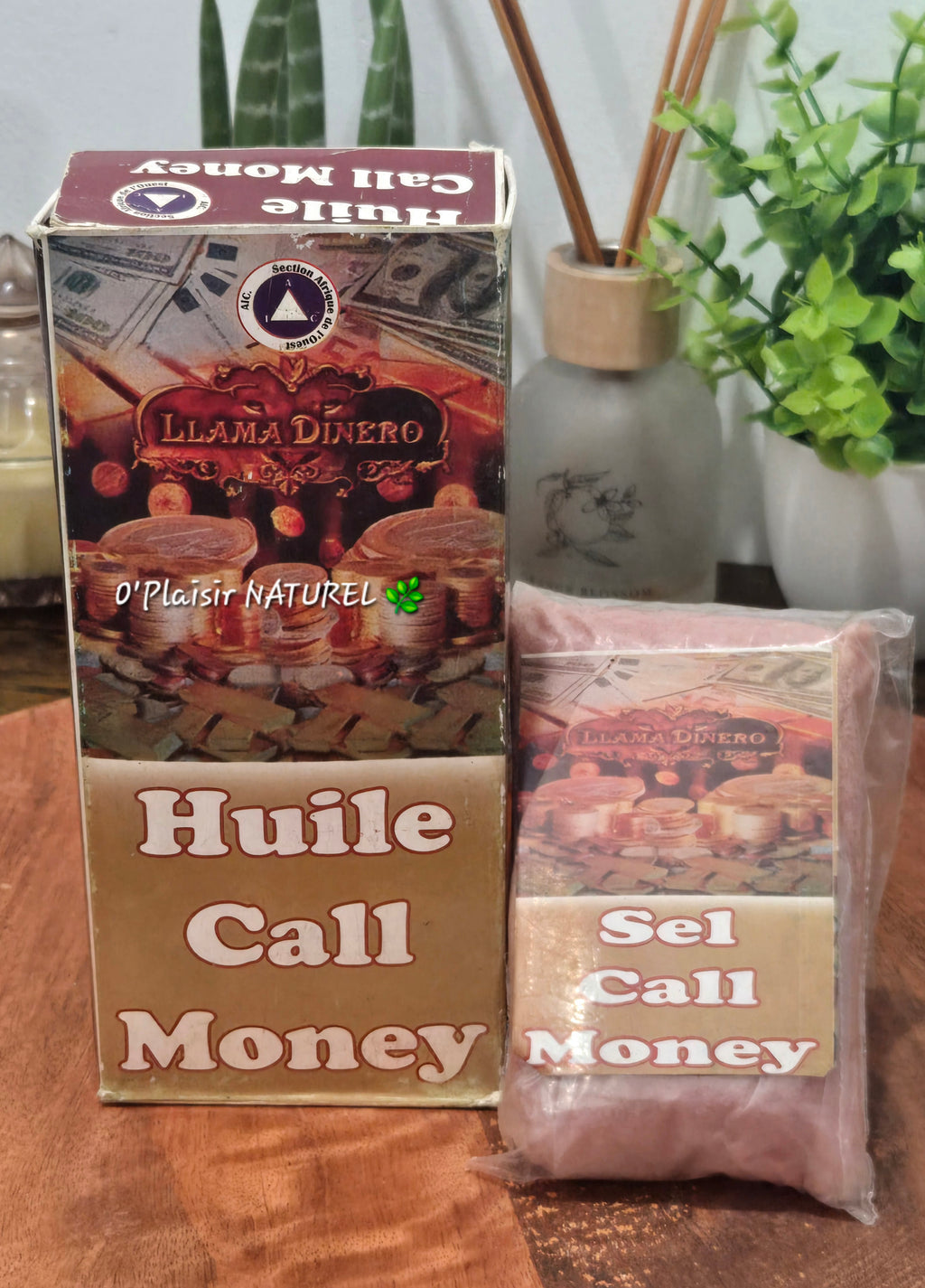 💸 Huile & Sel Call Money – Gamme Spirituelle d’Abondance 💸