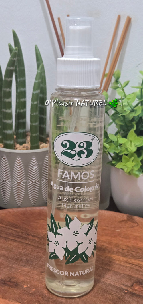 23 Famos Frescor Natural – Eau de Cologne Spray 250 ml | Fraîcheur Quotidienne