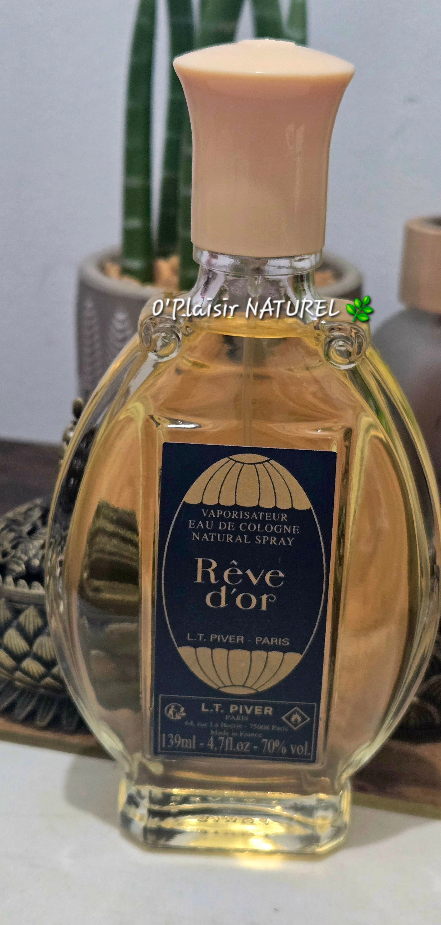 Eau de Cologne Rêve d'Or Vaporisateur LT Piver Paris 139 ml