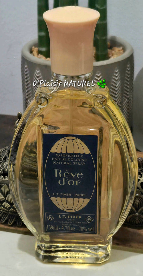 Eau de Cologne Rêve d'Or Vaporisateur LT Piver Paris 139 ml