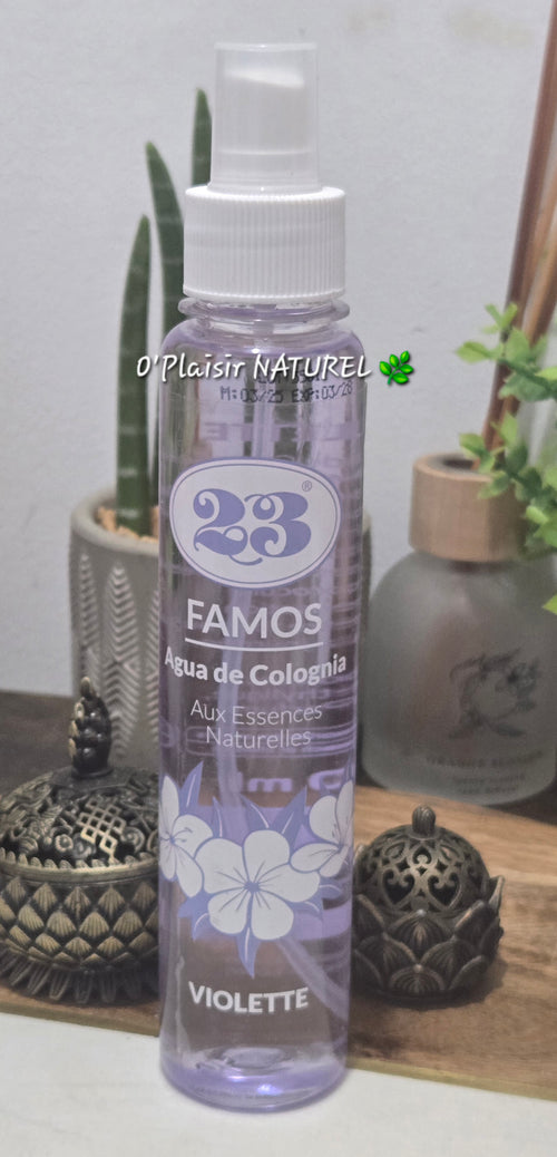 Eau de Cologne 23 Famos Violette – Spray Parfumé 250 ml