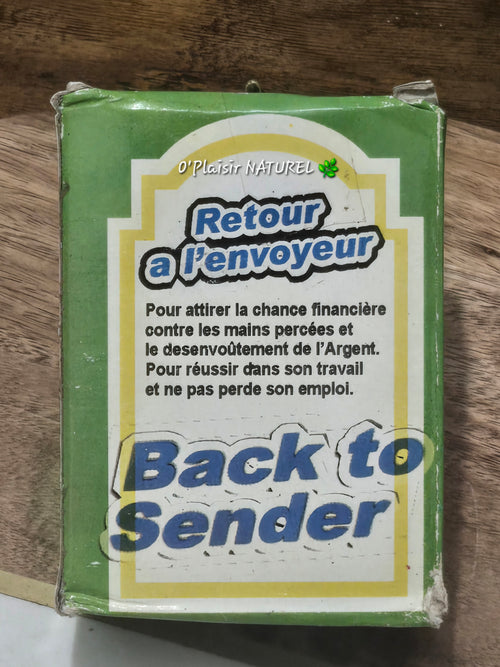 BACK TO SENDER – SAVON