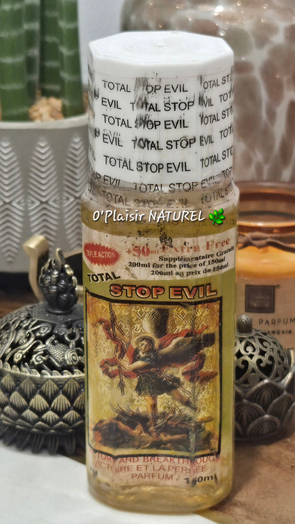STOP EVIL – Eau de Cologne 200 ml 🌿