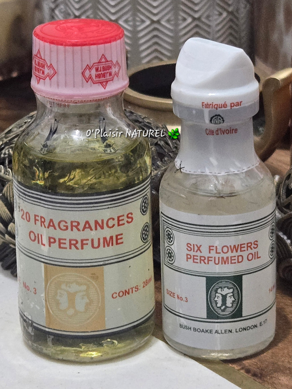 🌸 Huiles parfumées – Six Flowers & 20 Fragrances