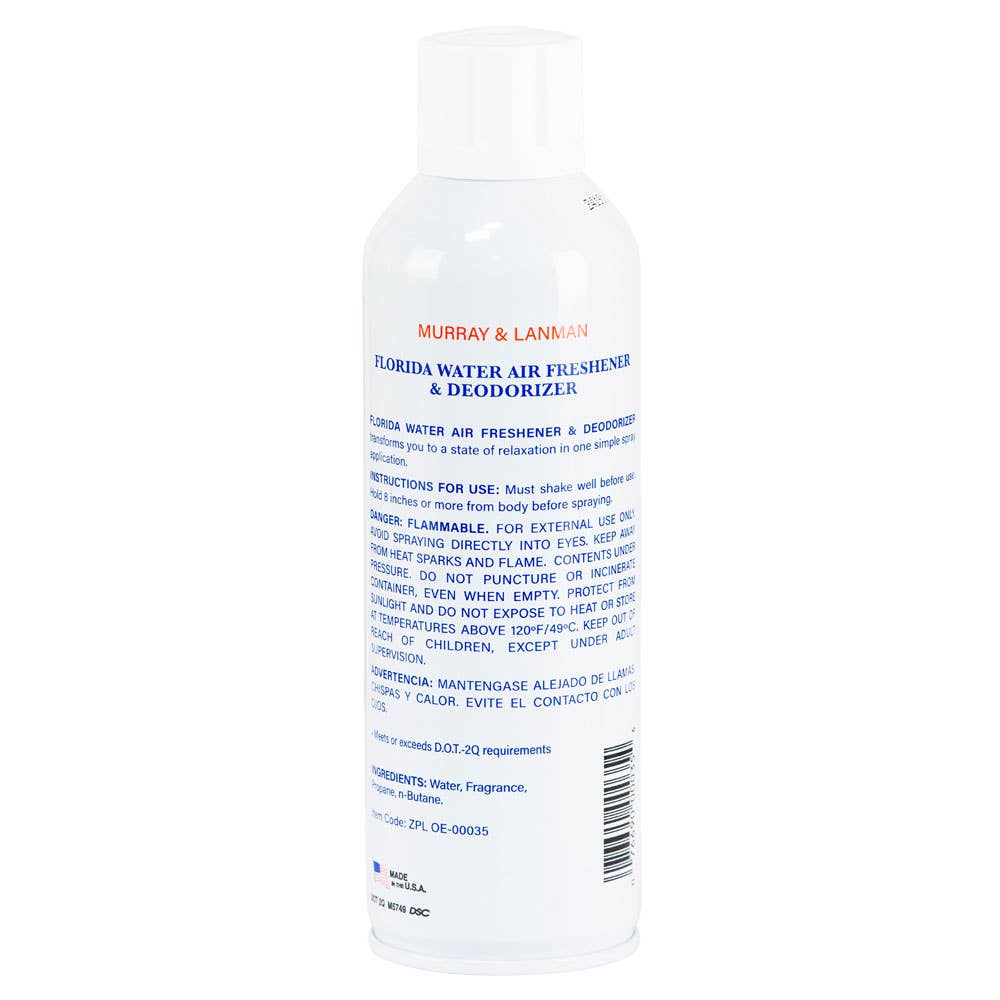 Spray aérosol Eau de Floride Purification • Protection • Énergie positive