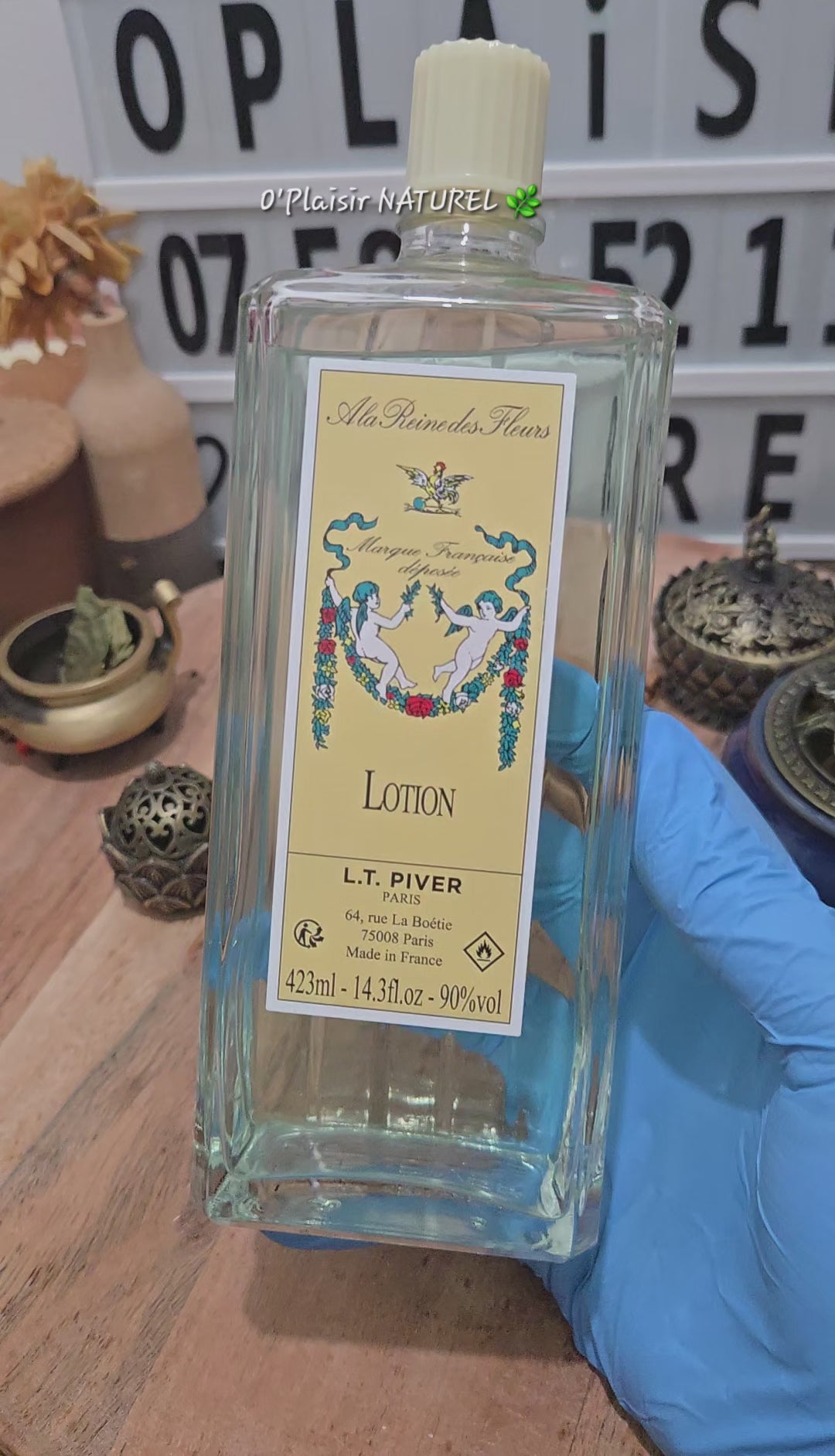 🌸✨ Eau de Cologne À la Reine des Fleurs – L.T. Piver