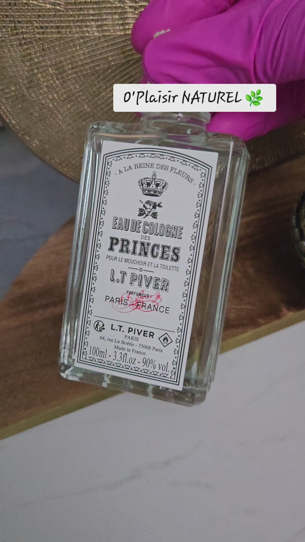 Eau de Cologne des Princes – Élégance & Aura Royale (100 ml)