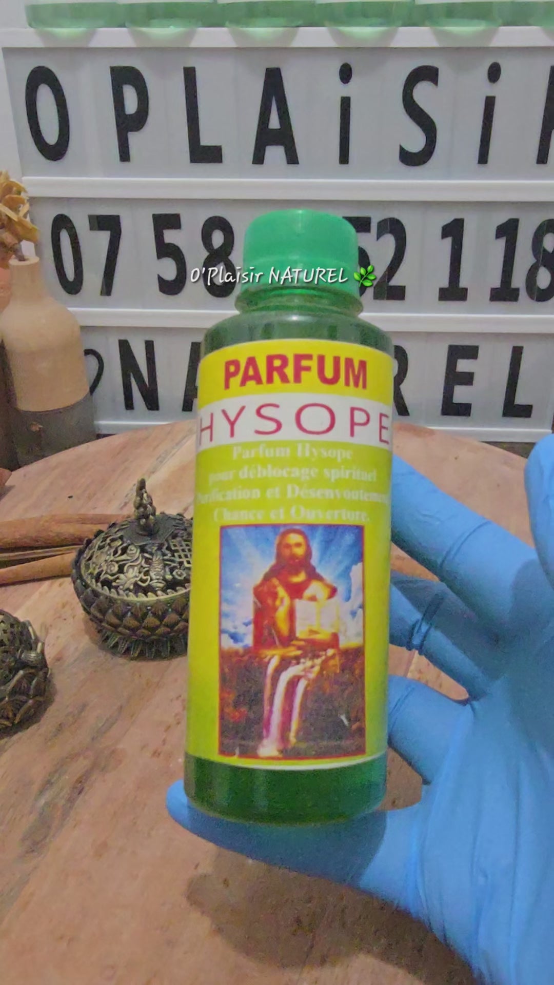 ✨ Parfum Spirituel Hysope
Purification • Désenvoûtement • Ouverture des chemins