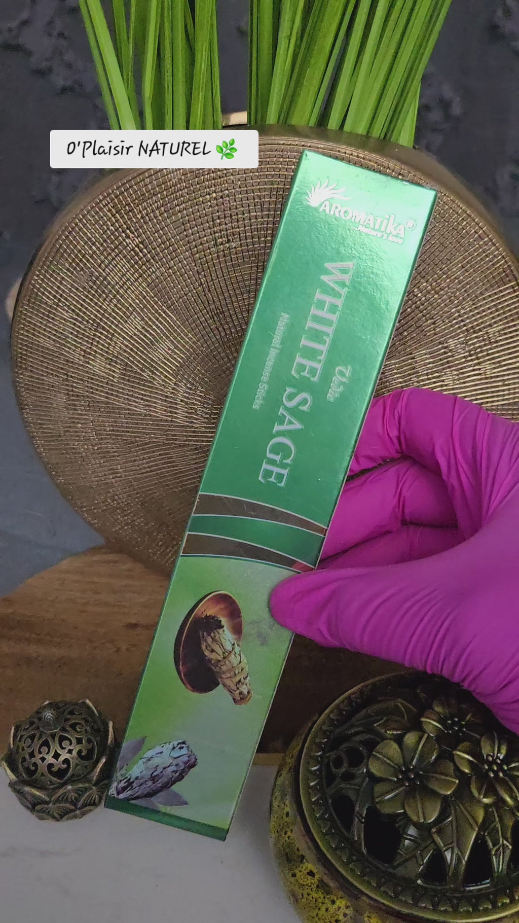 Encens White Sage – Purification & Énergie Positive