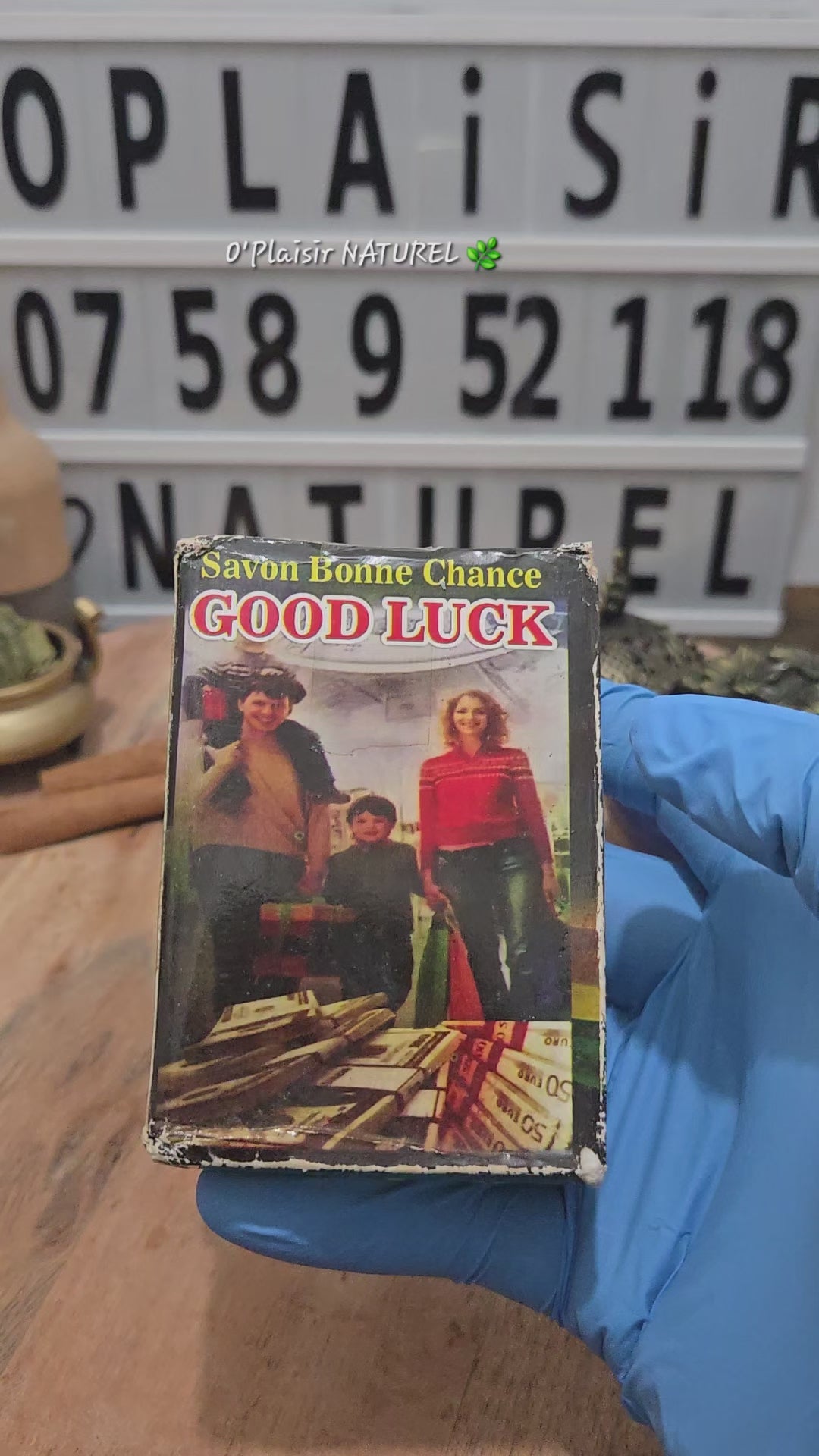 🍀✨ Savon Good Luck – Savon Bonne Chance