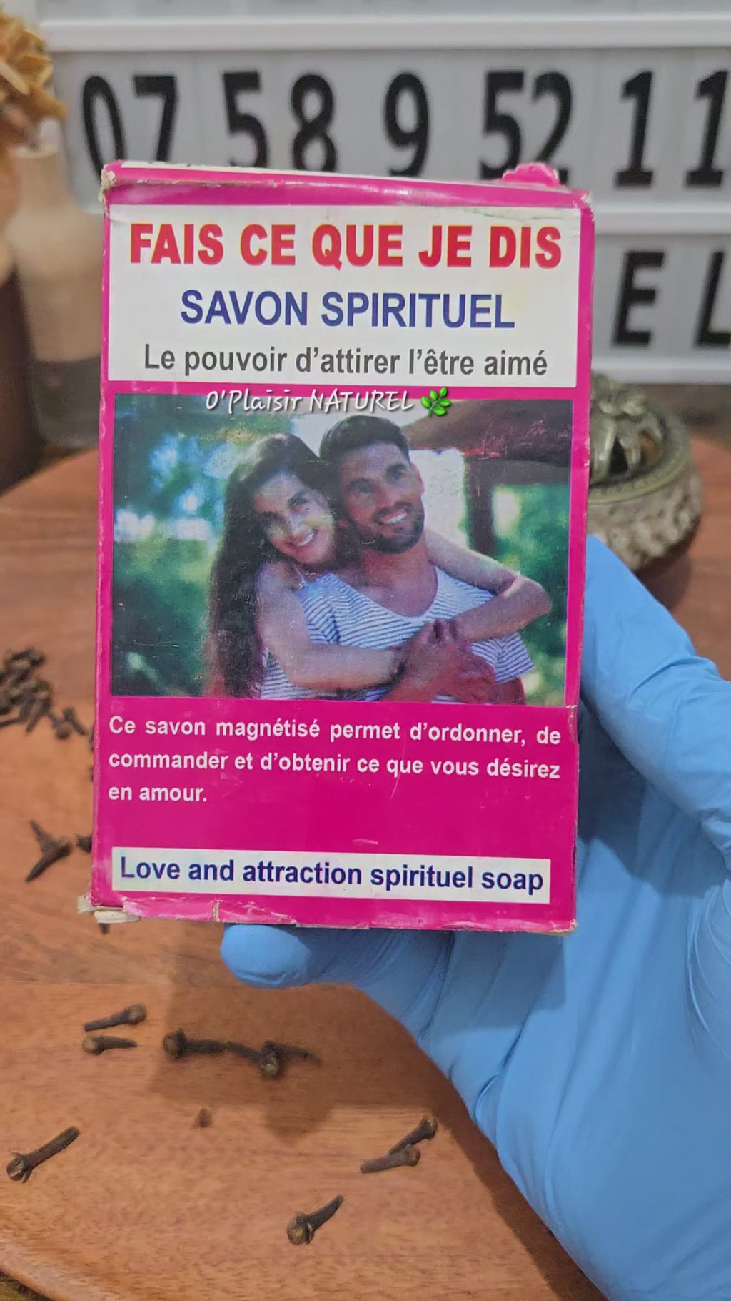 ✨ Savon Spirituel Fais Ce Que Je Dis