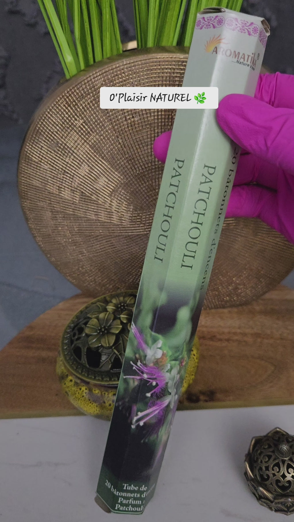 Encens Patchouli – Éveil des sens & Ancrage spirituel