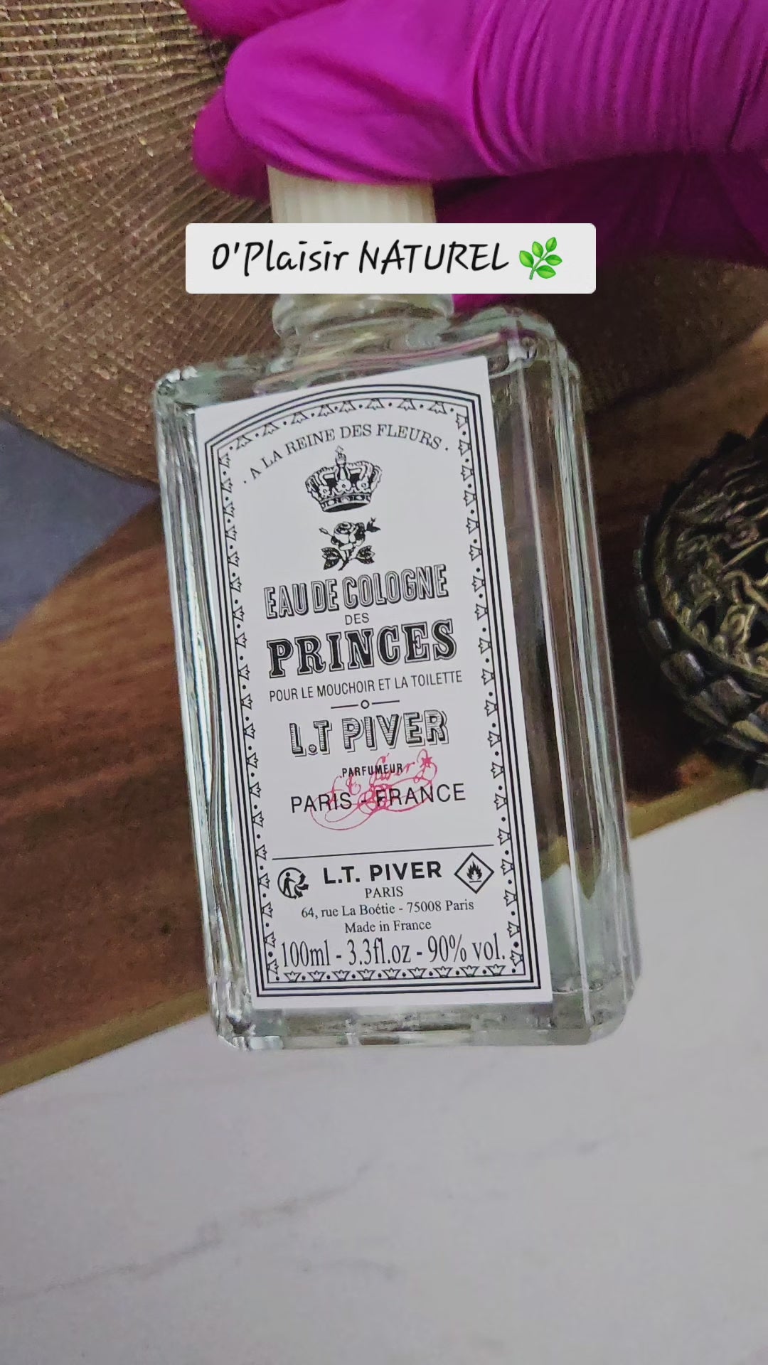 Eau de Cologne des Princes – Élégance & Aura Royale (100 ml)