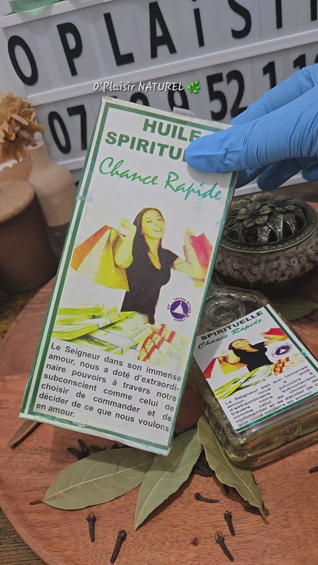 ✨ Huile Spirituelle Chance Rapide
Chance • Opportunités • Réussite