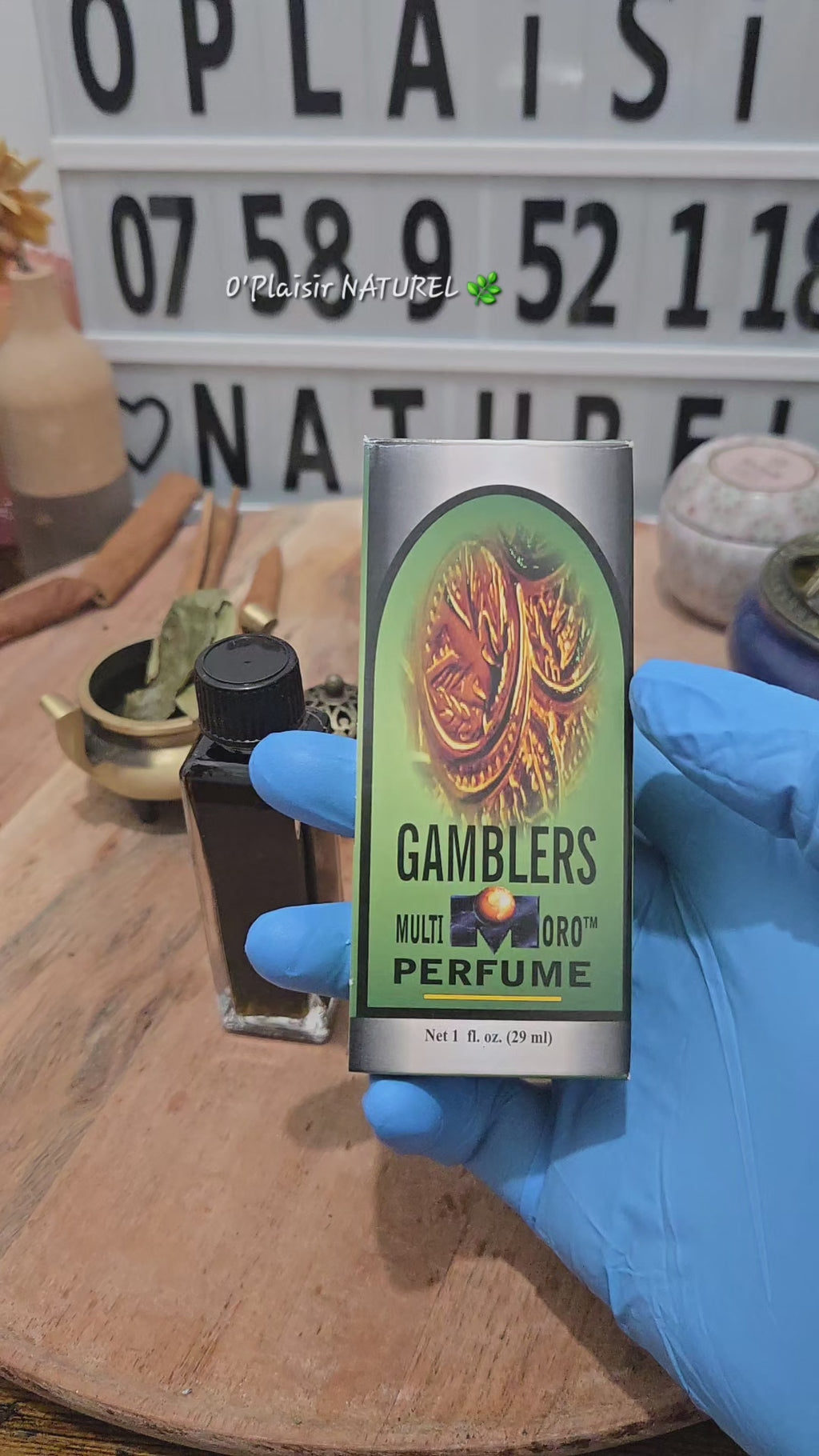 💚✨ Parfum Spirituel Jugadores – Multi Oro