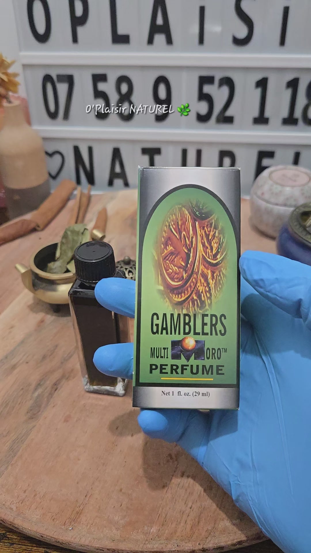 💚✨ Parfum Spirituel Jugadores – Multi Oro