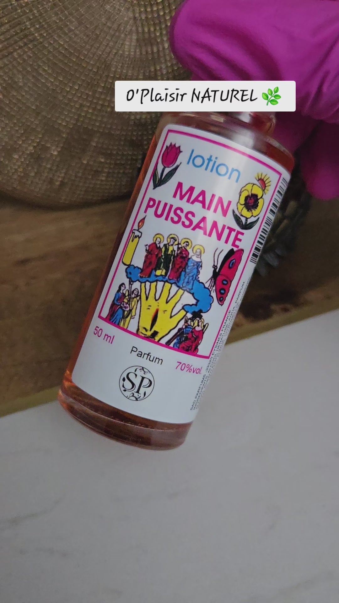 Lotion Main Puissante – Protection & Ouverture des Chemins (50 ml)