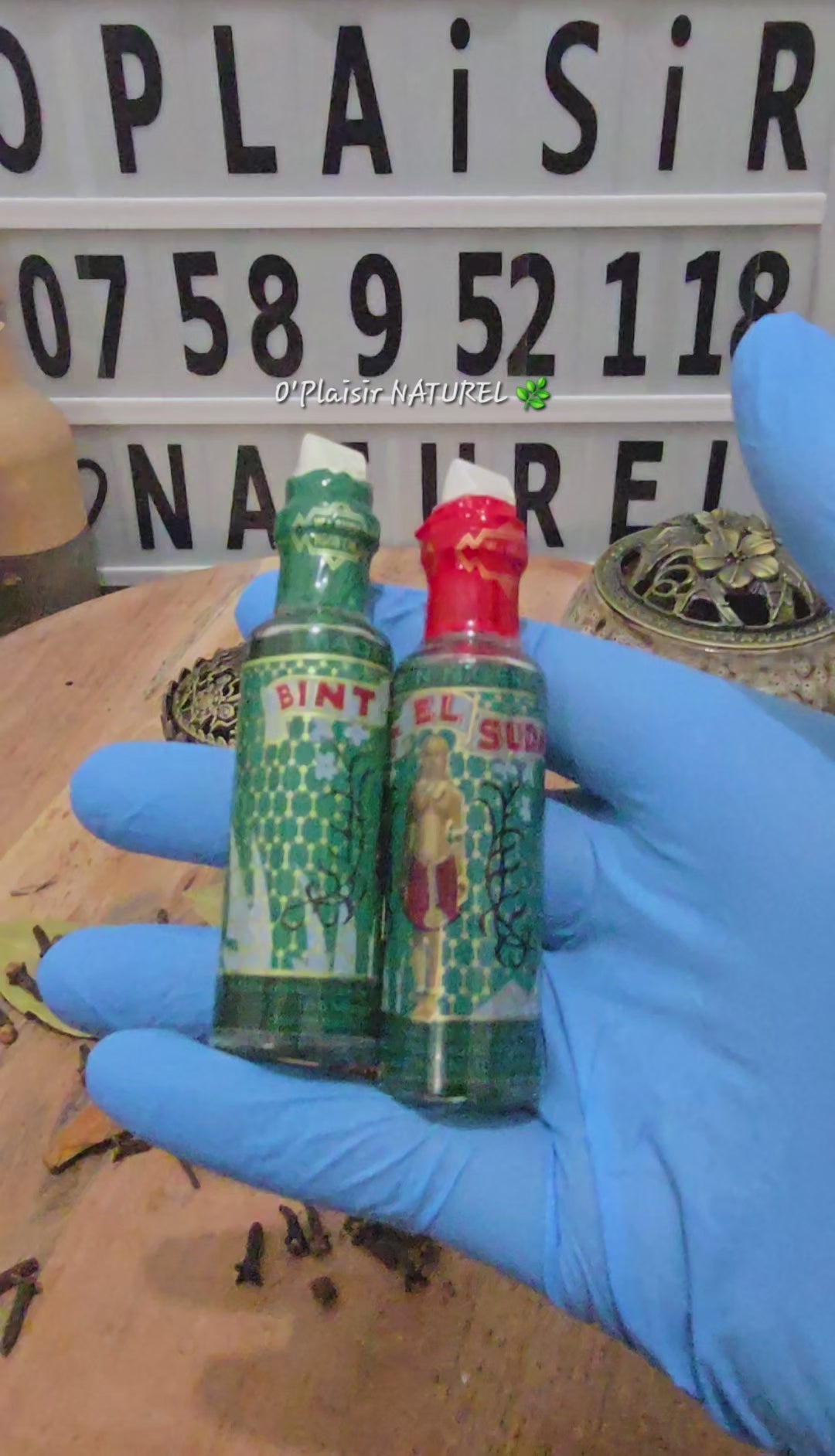 Parfum Spirituel Bint El Sudan ROUGE et VERT