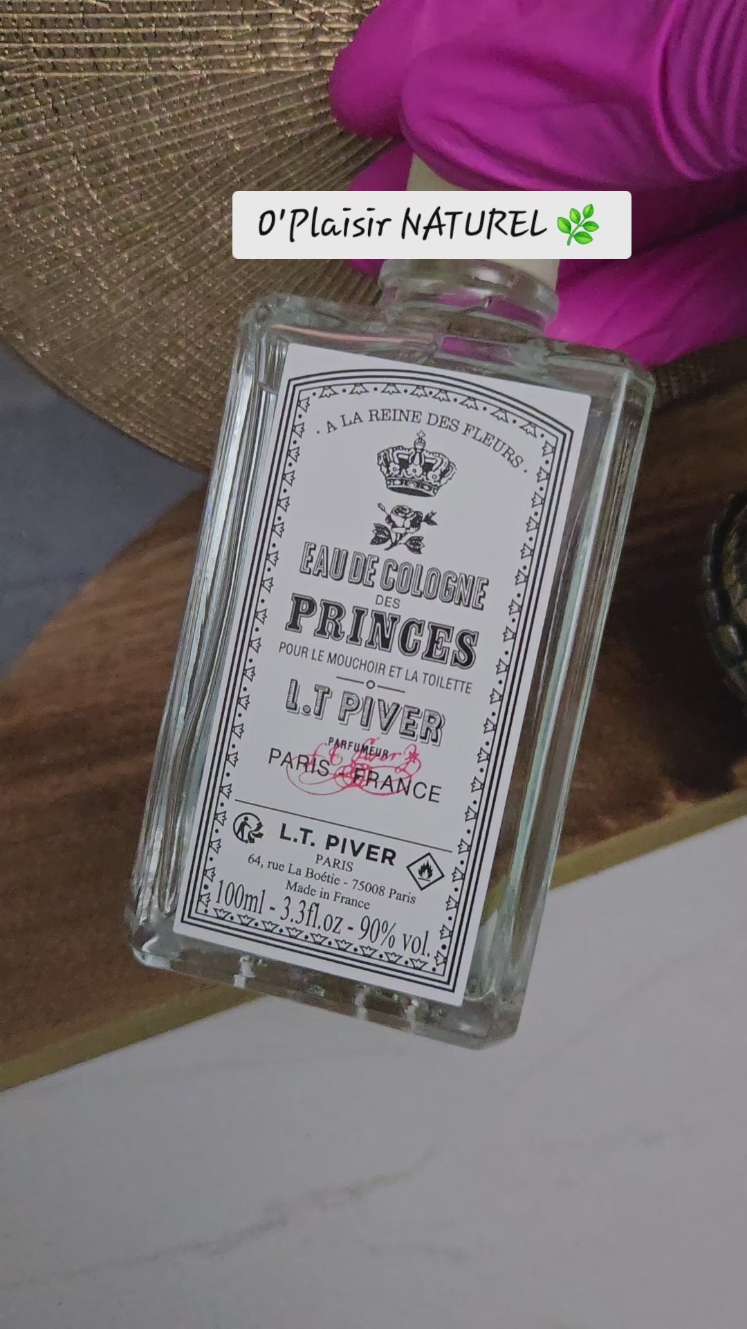 Eau de Cologne des Princes – Élégance & Aura Royale (100 ml)