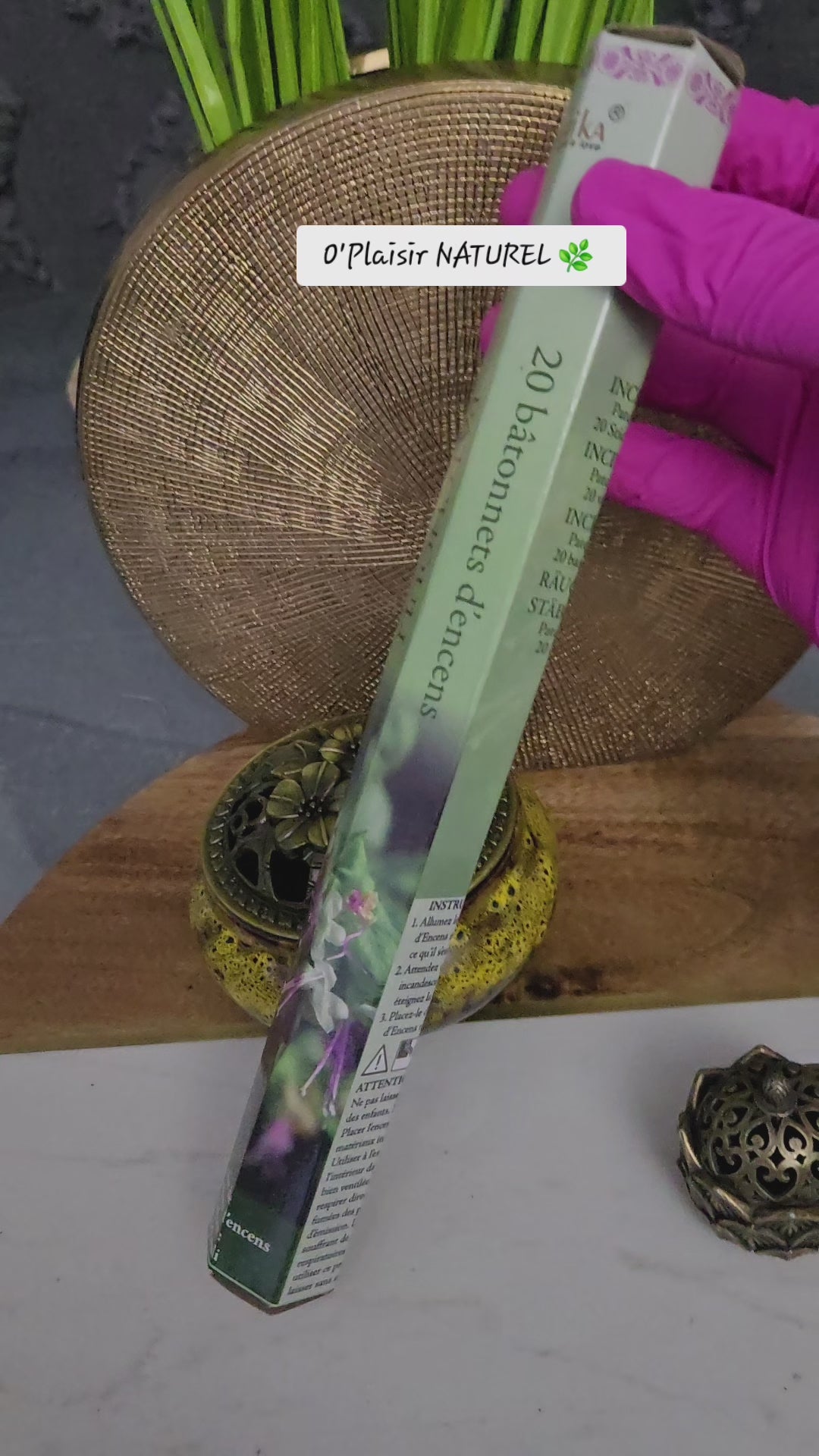 Encens Patchouli – Éveil des sens & Ancrage spirituel