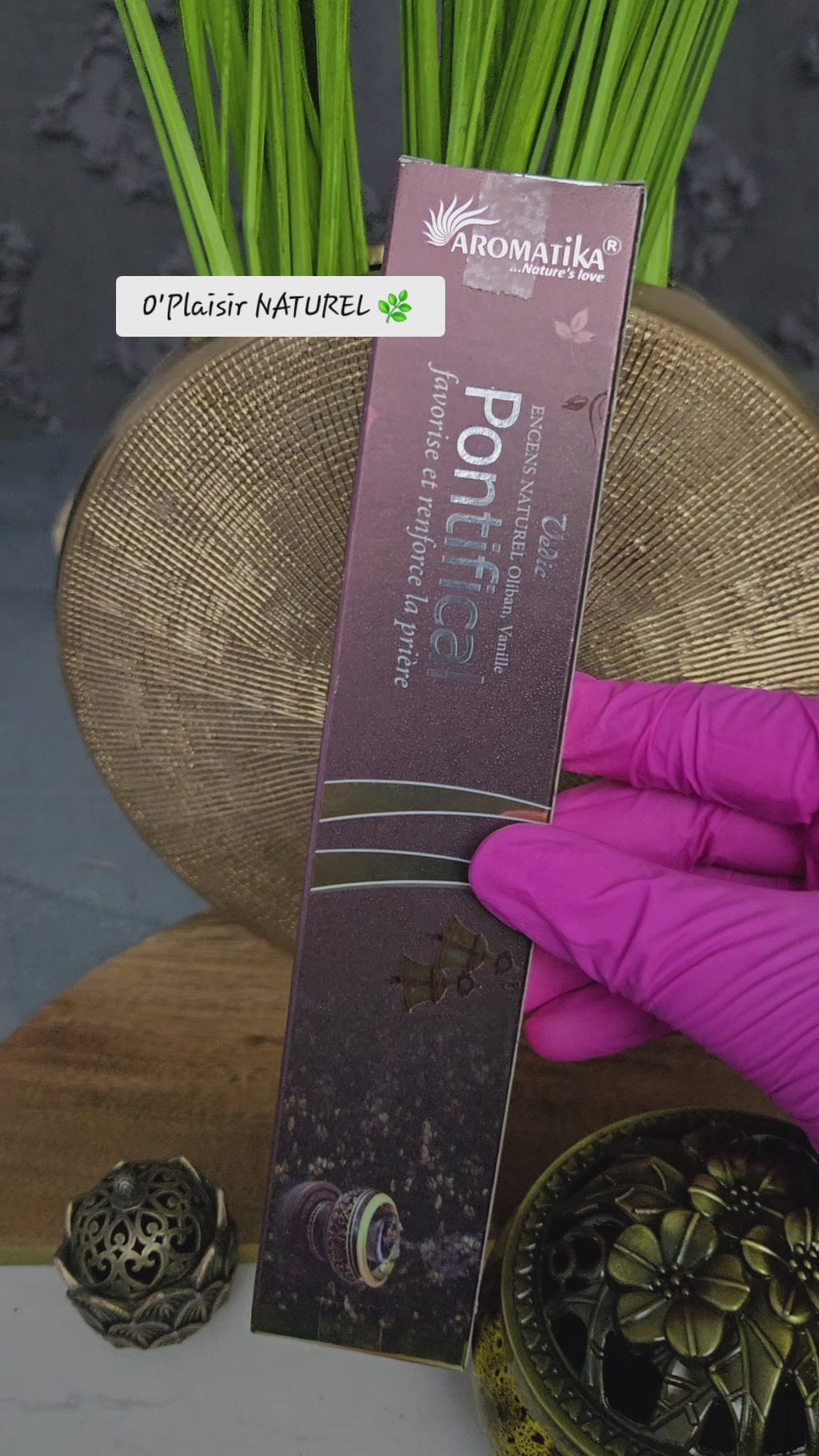 Encens Pontifical – Favorise la prière et l’élévation spirituelle