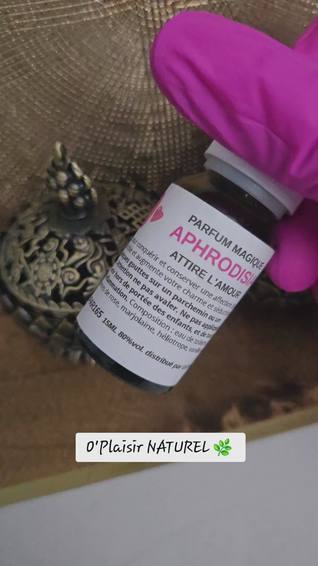 Parfum Magique APHRODISIA – Charme & Séduction