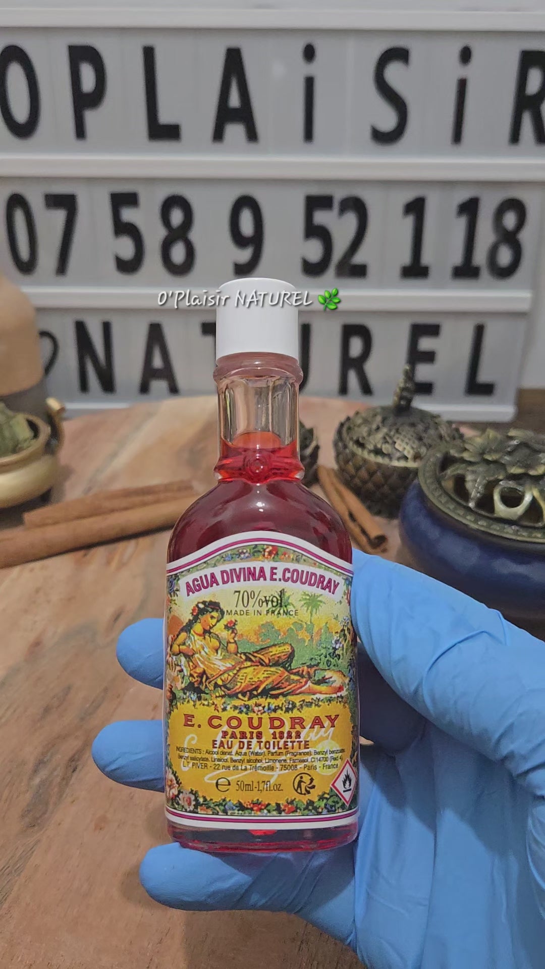 ✨ Agua Divina – Eau Spirituelle E. Coudray