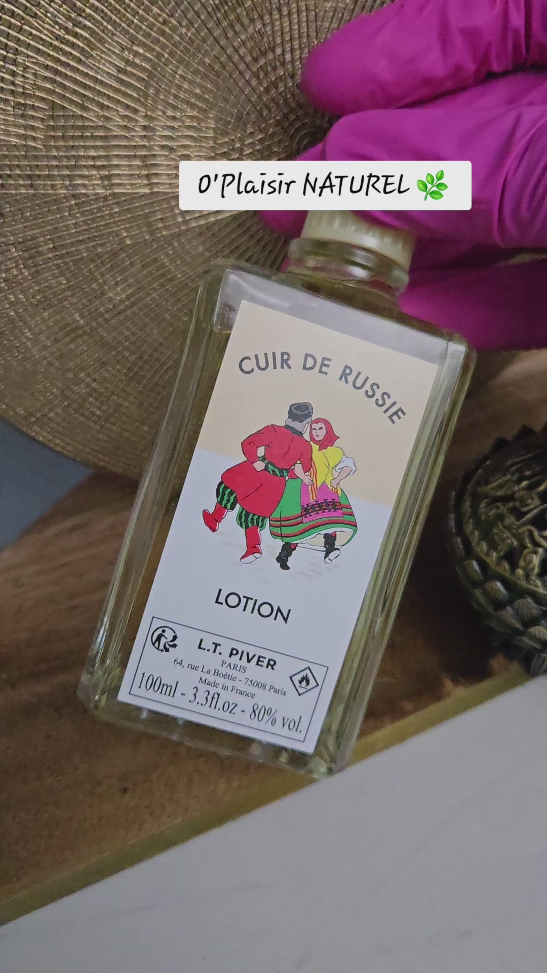 Cuir de Russie – Charisme, Force & Séduction naturelle (100 ml)