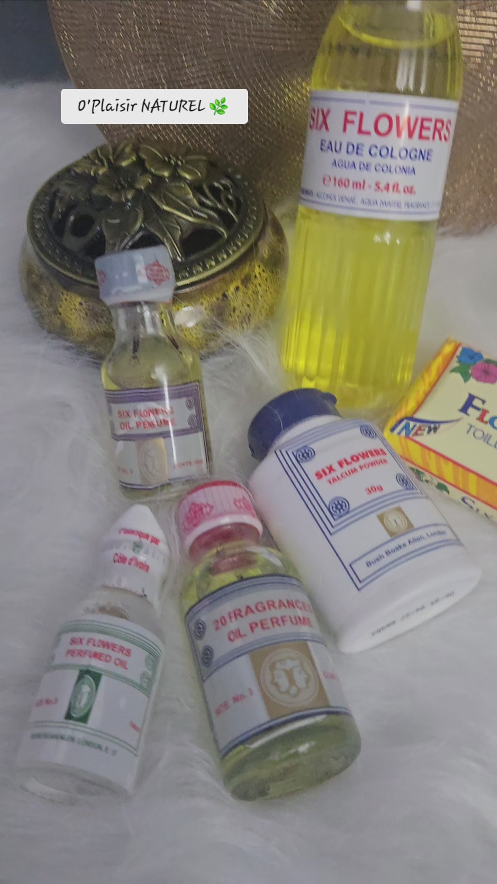 Kit Six Flowers – Chance, Protection et Attraction Spirituelle