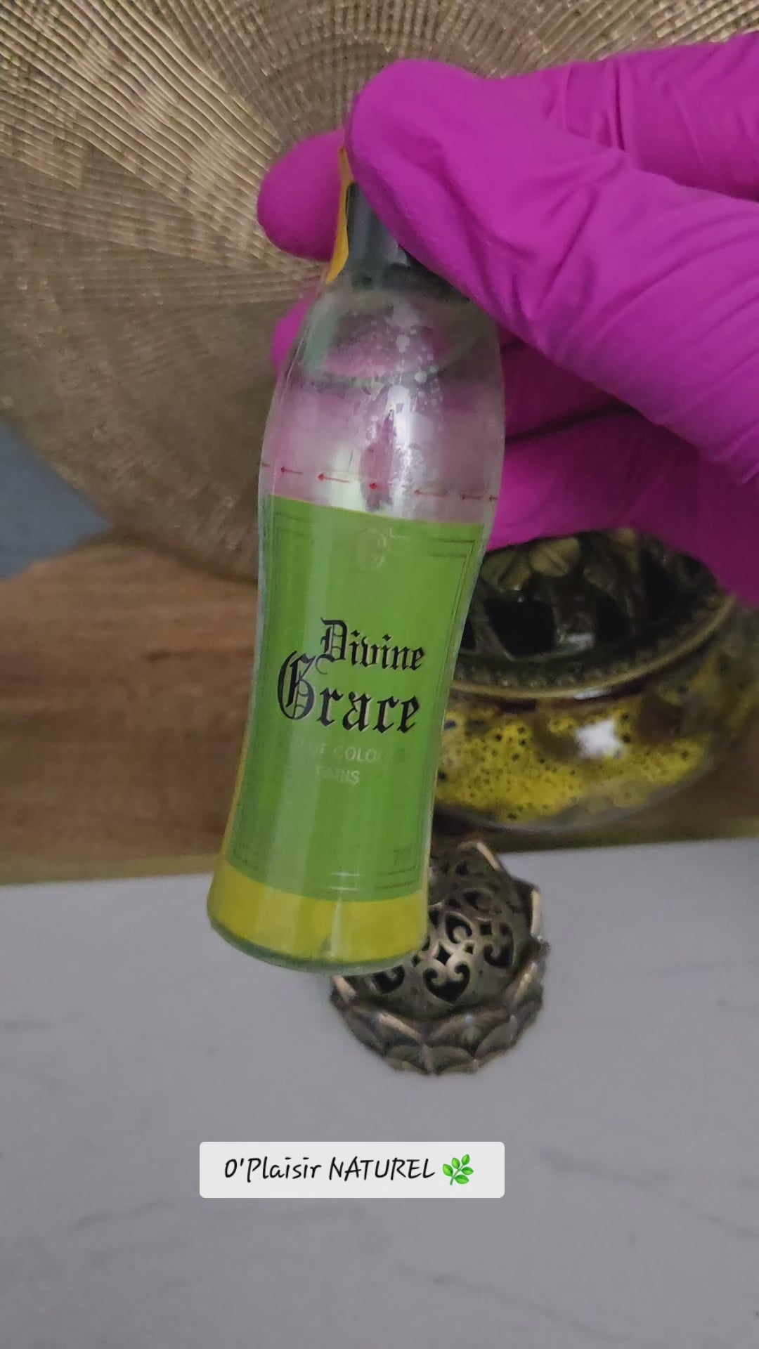 Divine Grace – Eau de Cologne SpirituelleParfum de purification, d’ouverture et de protection