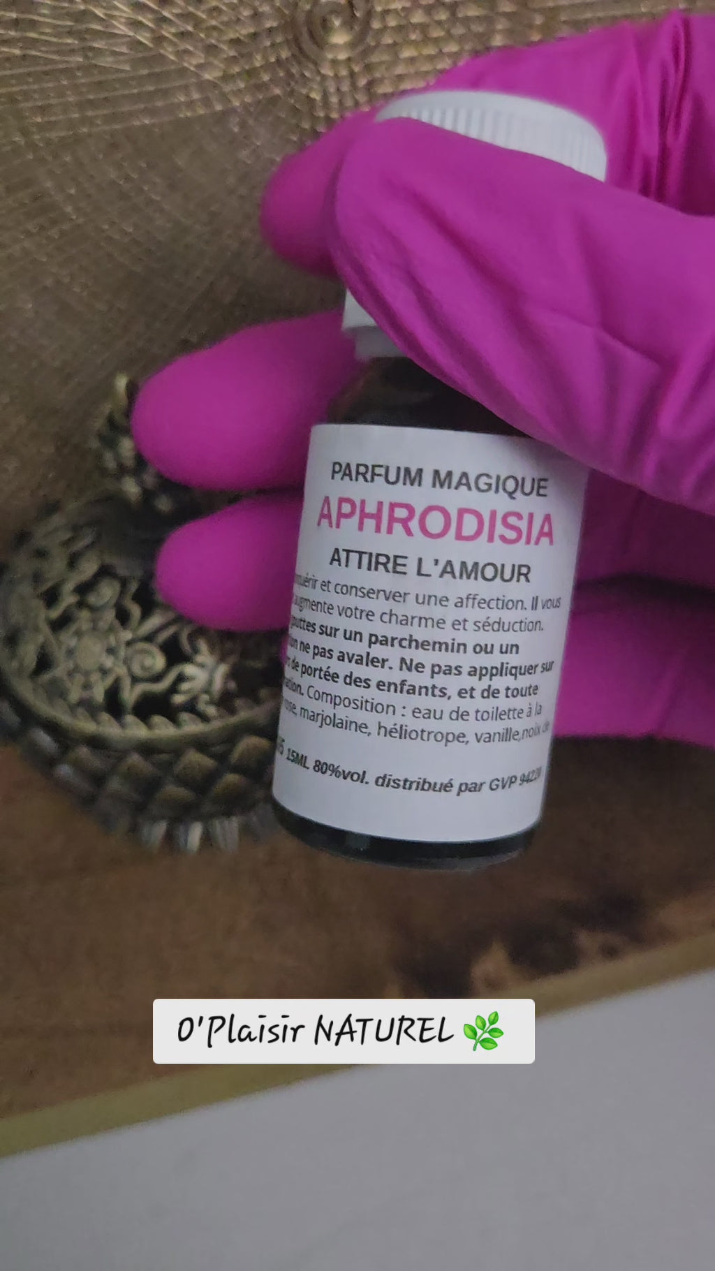 Parfum Magique APHRODISIA – Charme & Séduction