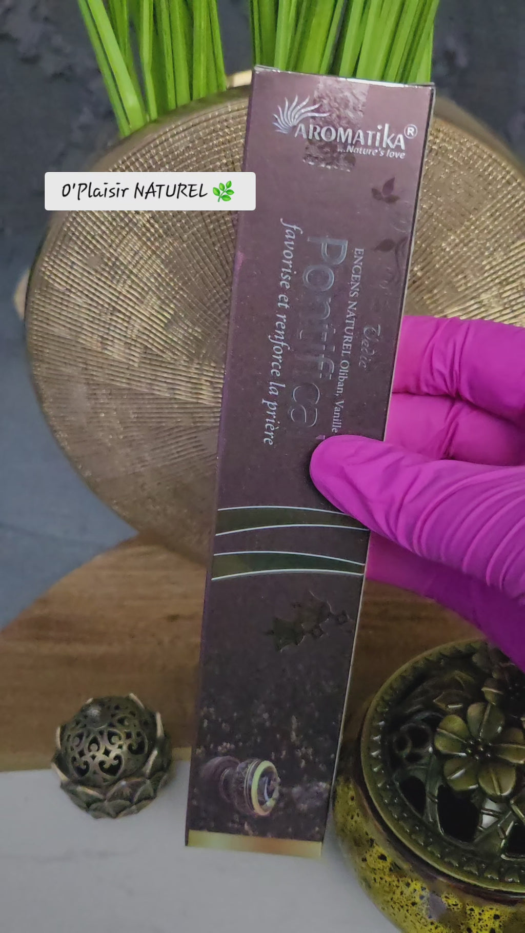 Encens Pontifical – Favorise la prière et l’élévation spirituelle