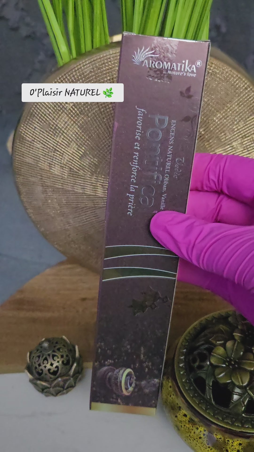 Encens Pontifical – Favorise la prière et l’élévation spirituelle