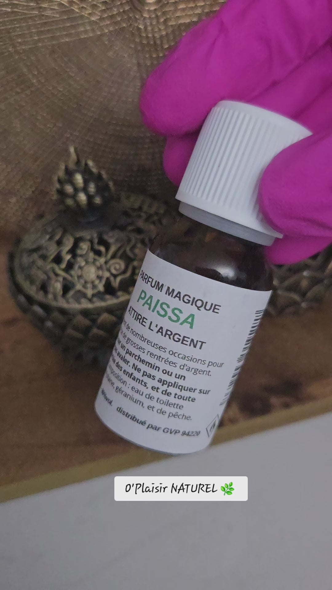 Parfum Magique PAISSA – Attire l’Argent et l’Abondance