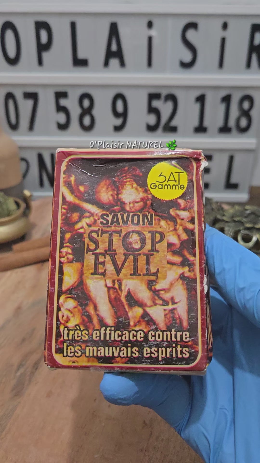 🛡️ Savon Stop Evil – Protection Spirituelle
