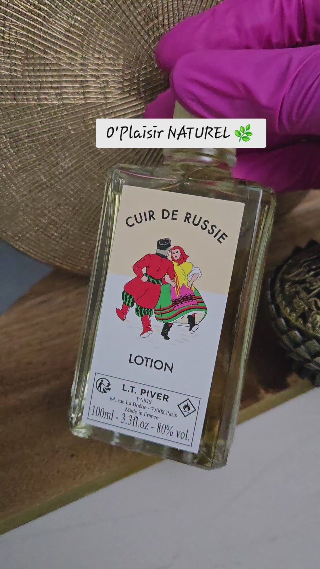 Cuir de Russie – Charisme, Force & Séduction naturelle (100 ml)