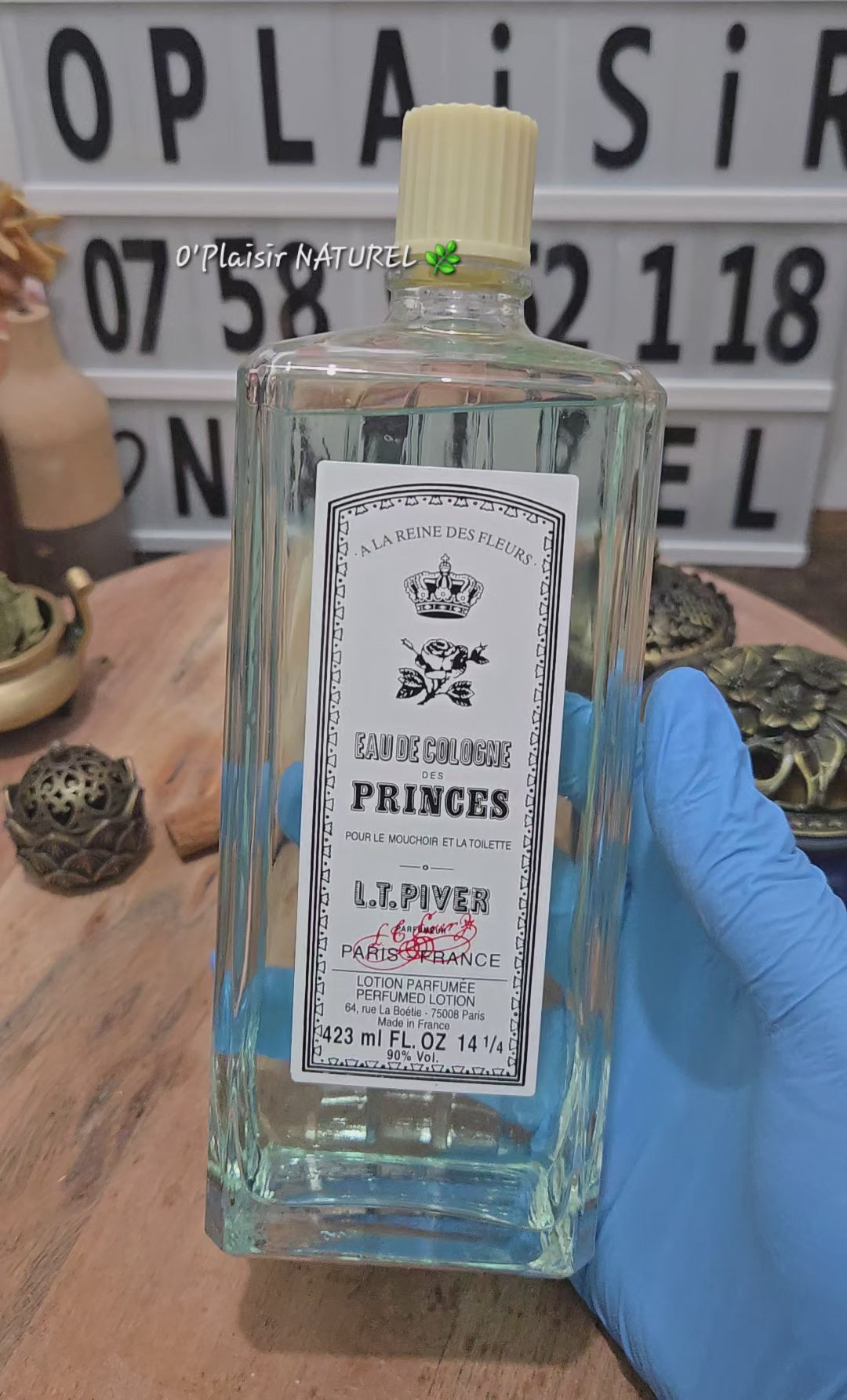 👑✨ Eau de Cologne des Princes – L.T. Piver
