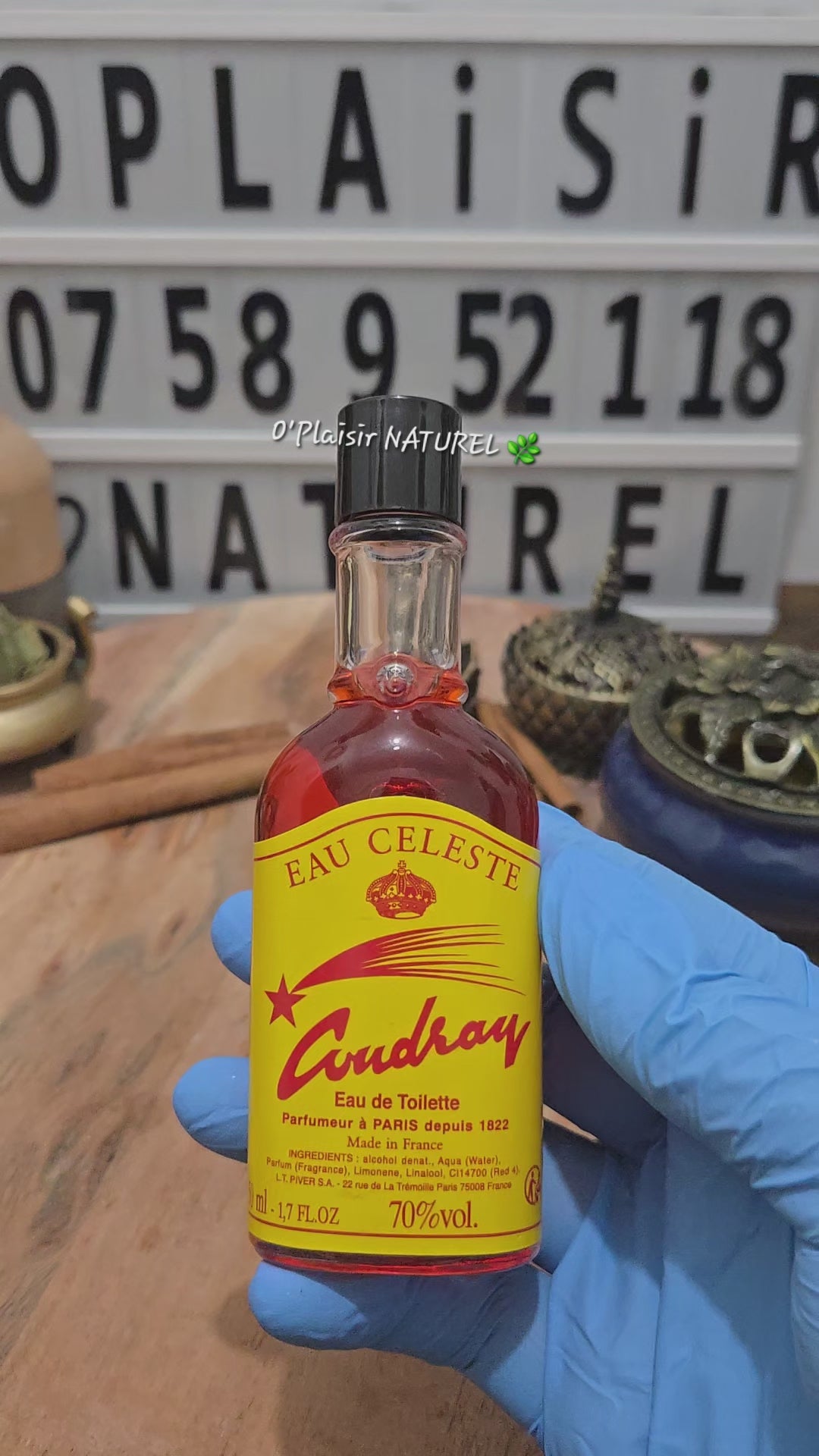 ✨ Eau Céleste Coudray – Eau Spirituelle Purifiante