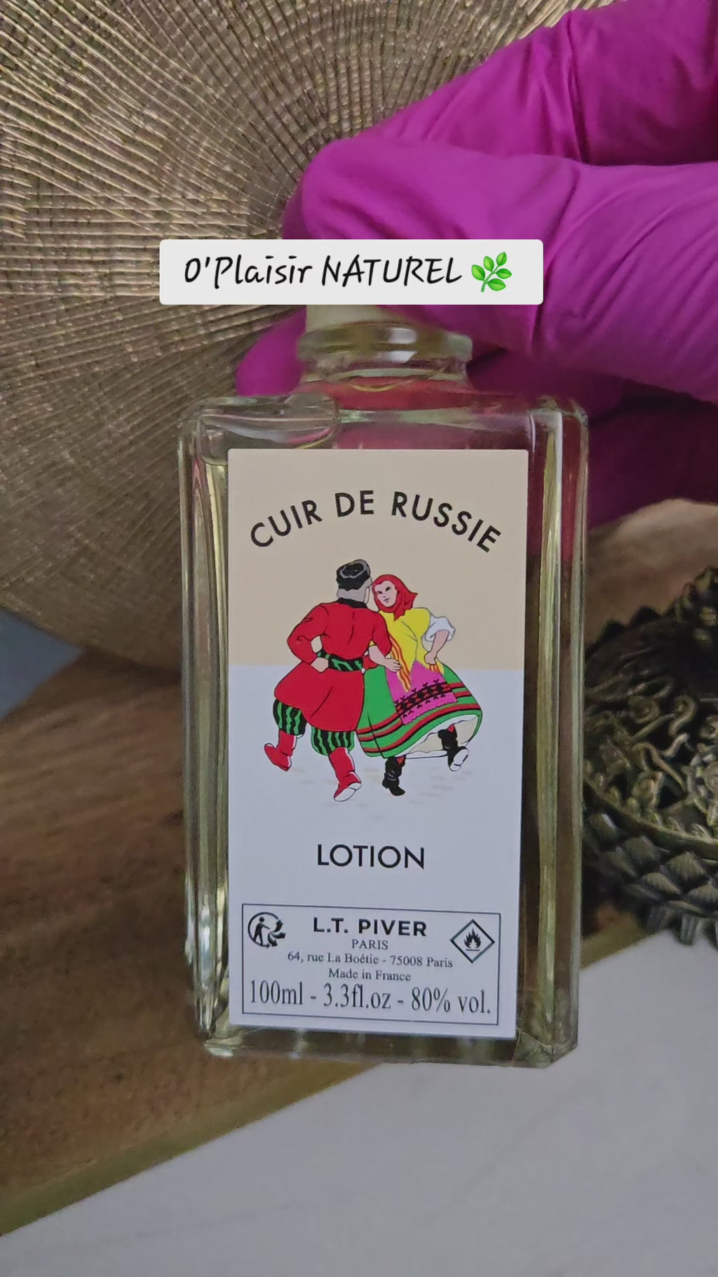 Cuir de Russie – Charisme, Force & Séduction naturelle (100 ml)