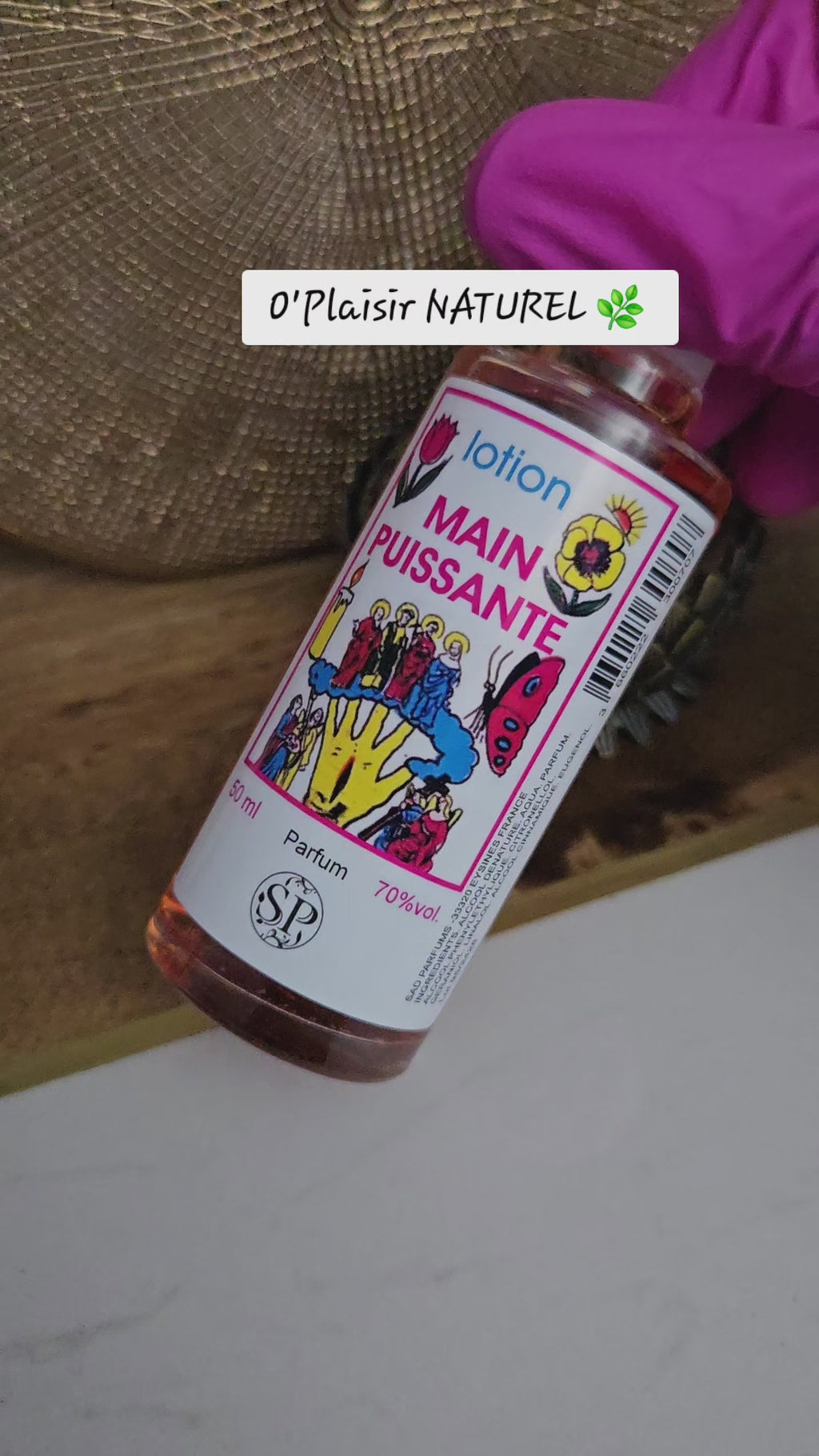 Lotion Main Puissante – Protection & Ouverture des Chemins (50 ml)